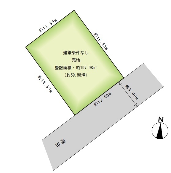 北区西名目所　売地