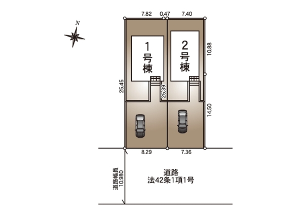 東区太平第6　1号棟　全2棟