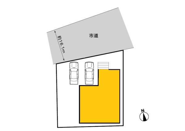 新潟市西区五十嵐３の町北の中古一戸建て