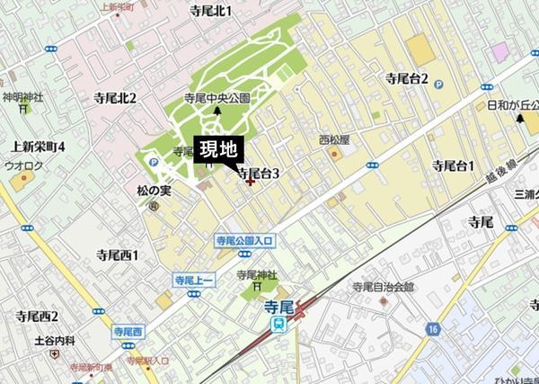 新潟市西区寺尾台３丁目の土地