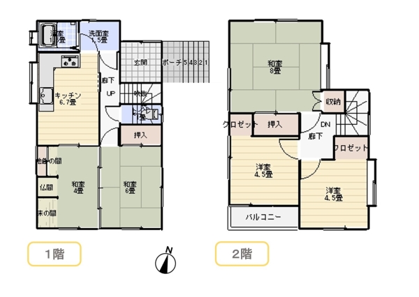 新潟市北区松浜新町の中古一戸建て