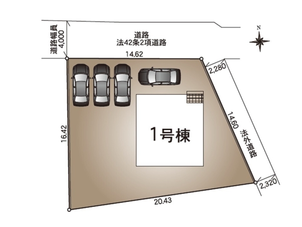 クレイドルガーデン長岡市曲新町第1　1号棟　(全1棟)
