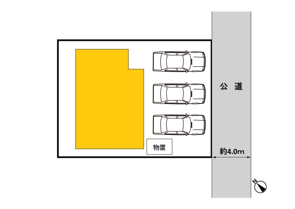 新潟市西区五十嵐２の町の中古一戸建て