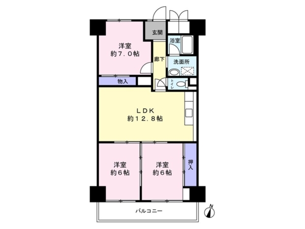 コープ野村川端町A棟