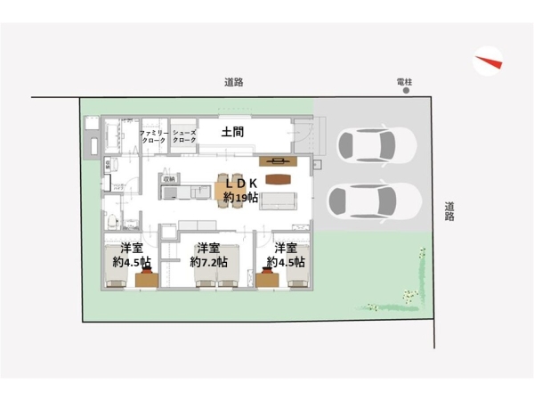 北区松浜東町1丁目　新築戸建