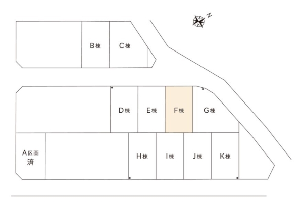 北区松浜新町　F棟　新築