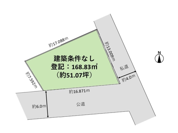 西区寺尾西3丁目　売地