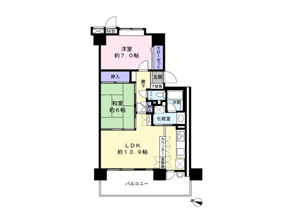 ダイアパレス笹口3丁目