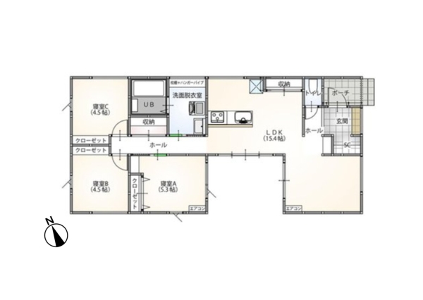 長岡市錦3丁目　新築戸建
