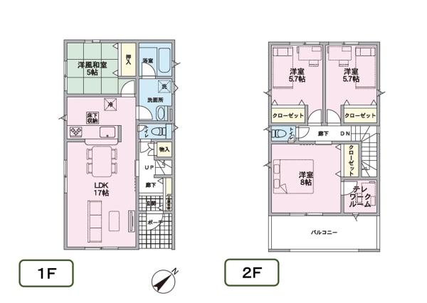 新潟市西区鳥原新田の新築一戸建