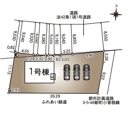 長岡市新保第1　1号棟　全1棟