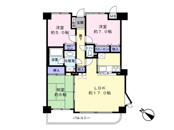 ダイアパレス水道町通り