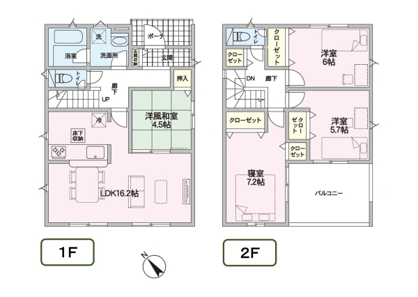 新潟市中央区山二ツ４丁目の新築一戸建
