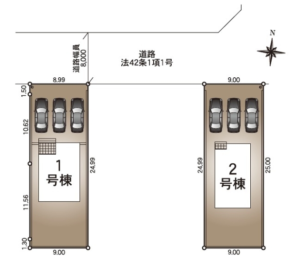 長岡市三和３丁目の新築一戸建