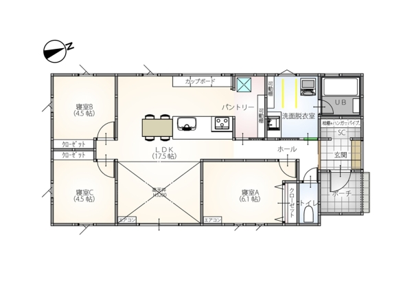 南区白根　新築戸建