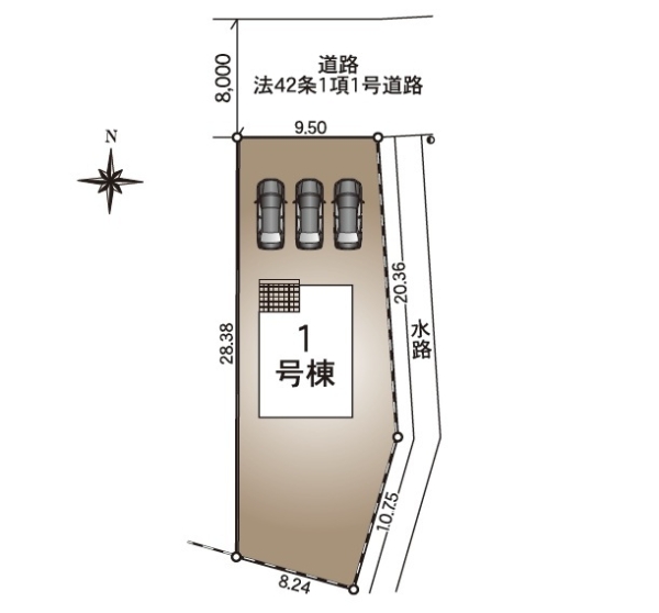 長岡市三和町第1　1号棟　全1棟