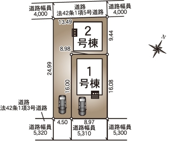 西区真砂第8　2号棟　全2棟