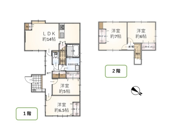 西区小新西2丁目　中古戸建
