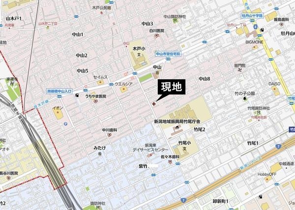 東区中山8丁目　売地