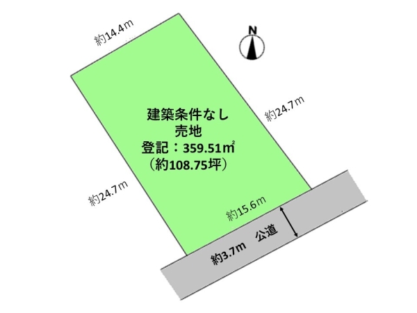 西区小針西1丁目　売地
