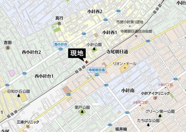 西区小針西1丁目　売地