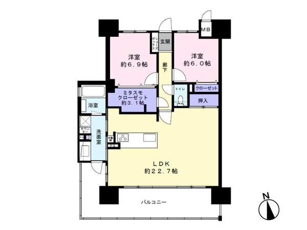 アルファガレリア本町通