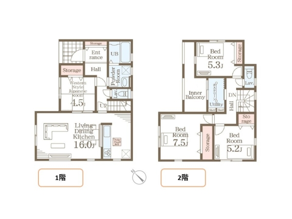 新発田市西園町第4　1号棟　全1棟