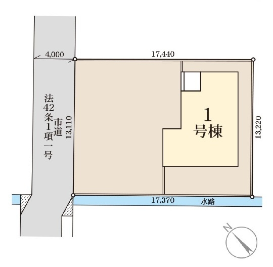 新発田市西園町第4　1号棟　全1棟