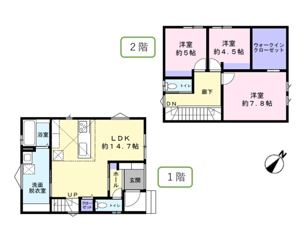 東区南紫竹2丁目2号棟　新築戸建