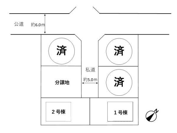 東区南紫竹2丁目2号棟　新築戸建