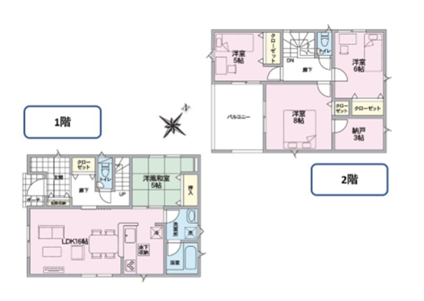 江南区早通第2　3号棟(全5棟)