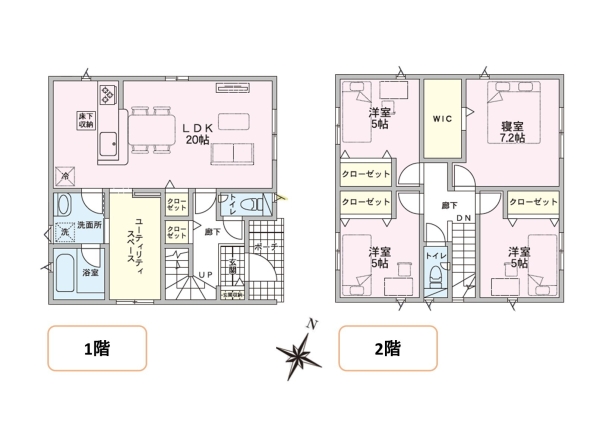 西区寺尾西第2　1号棟　(全2棟)
