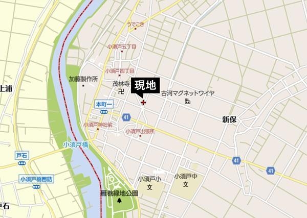 新潟市秋葉区小須戸の土地