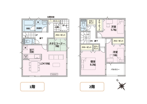 クレイドルガーデン阿賀野市姥ケ橋第2　2号棟　(全2棟)