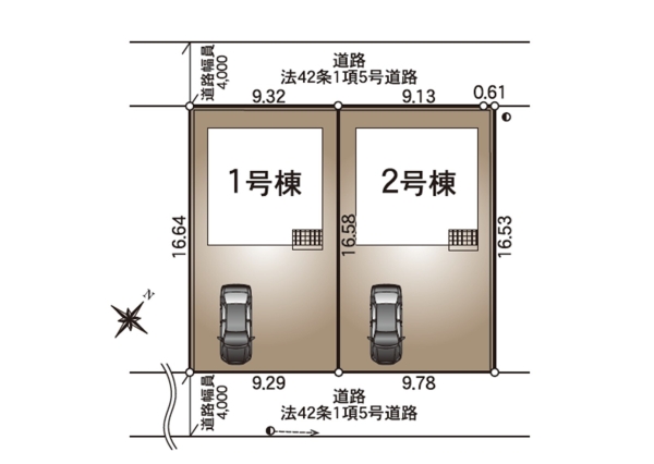 西区大野町第2　2号棟　全2棟