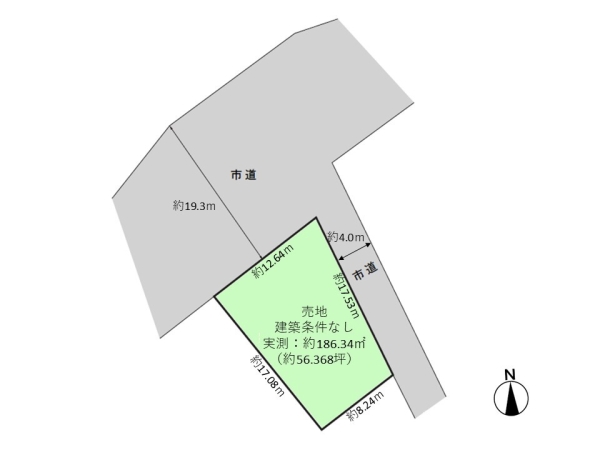 新潟市中央区信濃町の土地