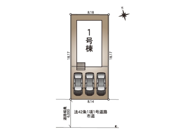長岡市北園町第1　1号棟　全1棟