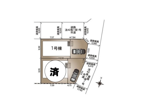 東区白銀第6　2号棟　(全2棟)