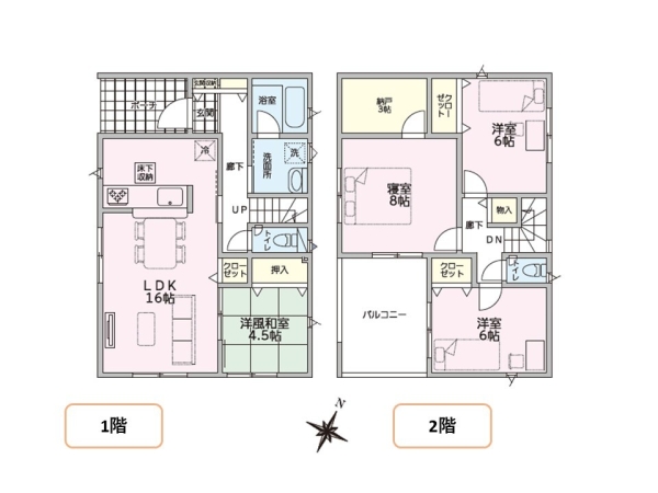 新潟市中央区上所上１丁目の新築一戸建