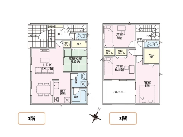 新潟市中央区上所上１丁目の新築一戸建