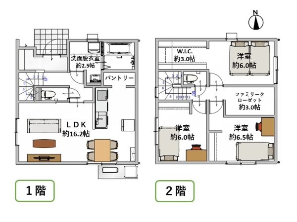 長岡市希望が丘南5丁目　新築戸建