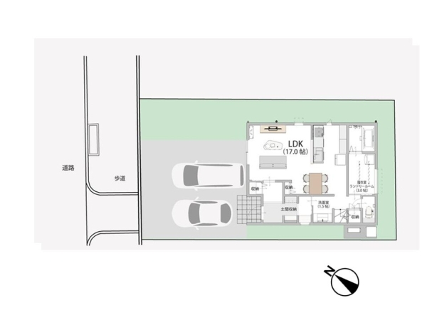 長岡市中島4丁目　新築戸建