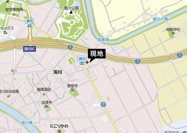新潟市北区濁川の土地