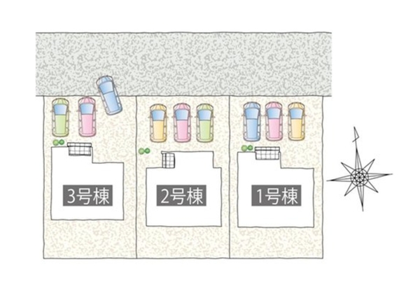 タマタウン燕市吉田南　1号棟　全4棟