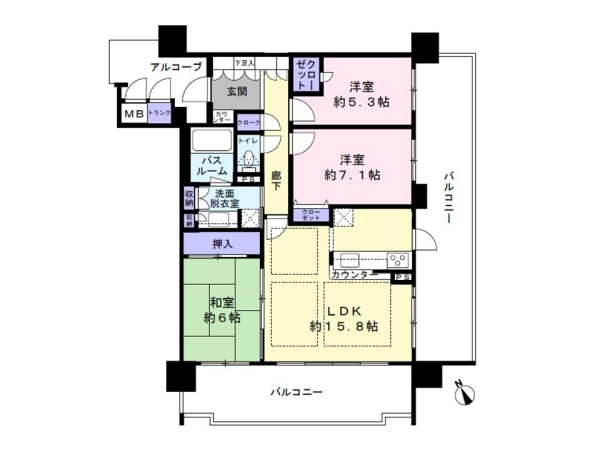 サーパス萬代橋