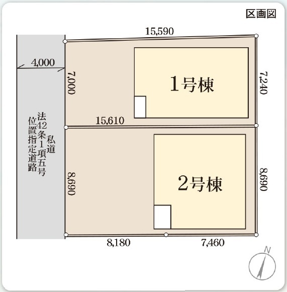 東区物見山第5　全2棟　1号棟