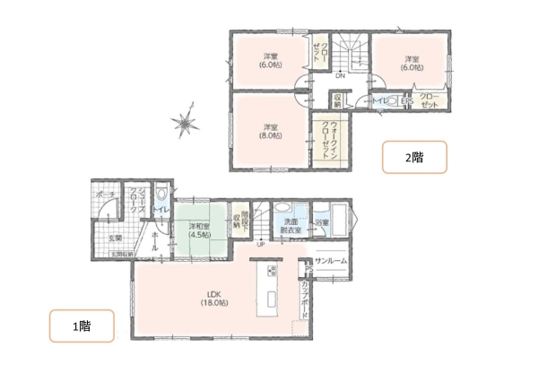 タマタウン東区月見町　1号棟　全2棟