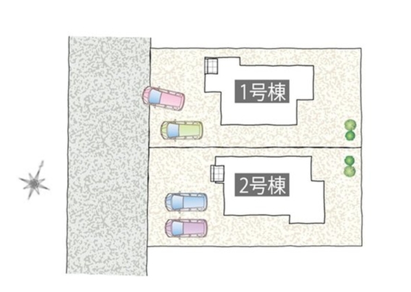 タマタウン東区月見町　1号棟　全2棟