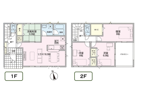 長岡市稲保南第2　1号棟　全2棟