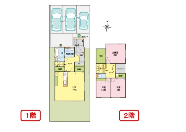 東区太平2丁目　B棟　新築戸建